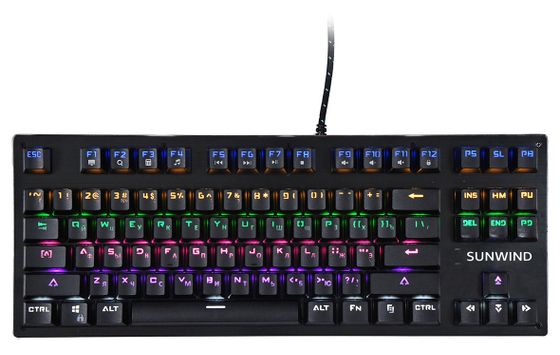 Клавиатура SunWind SW-K900G LED игровая беспроводная черный (1422332)