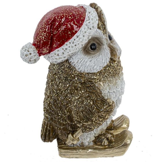 Фигурка декоративная подвесная &quot;Сова&quot;, L6 W5 H9 см, 2в.