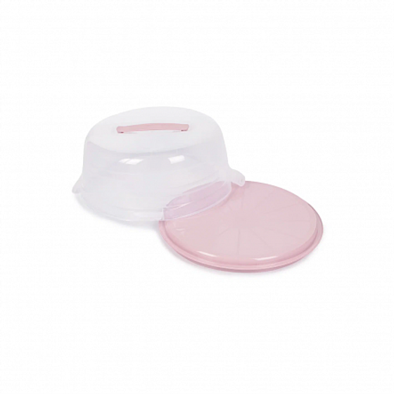 Тортовница CHEF@HOME розовый