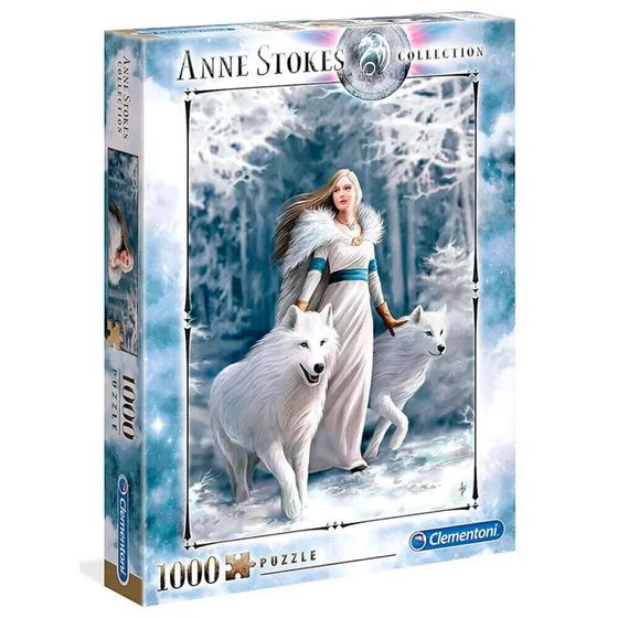 CLEMENTONI Anne Stokes Winter Guardians Puzzle 1000 pieces