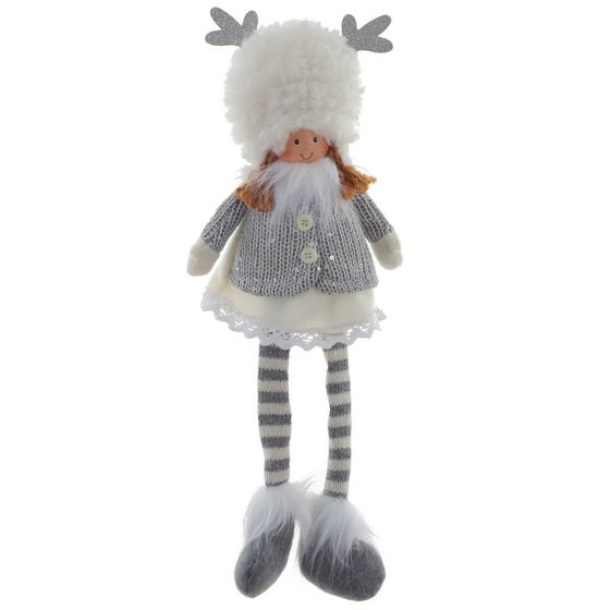 Игрушка набивная &quot;Девочка&quot;, L12 W6 H35 см, 2в.