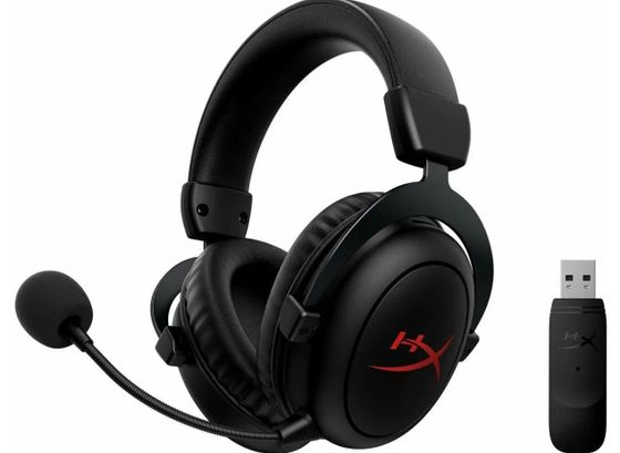 Гарнитура накладная HyperX Cloud II Core wireless беспроводные черный (6Y2G8AA)