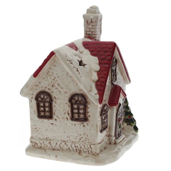 Фигурка декоративная "Домик" с подсветкой (LR44x2), L15 W12,5 H19 см