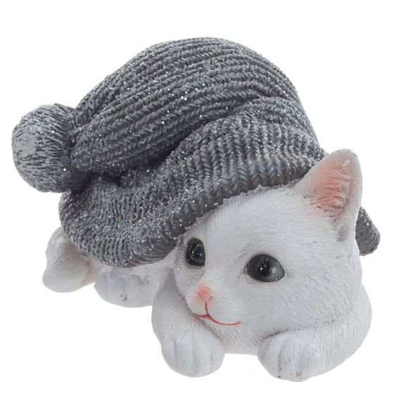 Фигурка декоративная &quot;Котёнок&quot;, L14 W9,5 H7,5 см, 2в.