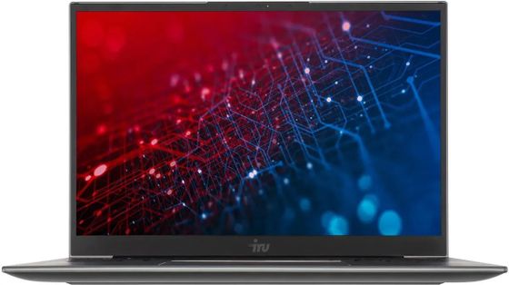 Ноутбук 14&quot; IRU Planio 14INPR N-series N100 16Gb SSD512Gb Intel UHD Graphics IPS FHD (1920x1080) Free DOS grey WiFi BT Cam 5000mAh (2078487)