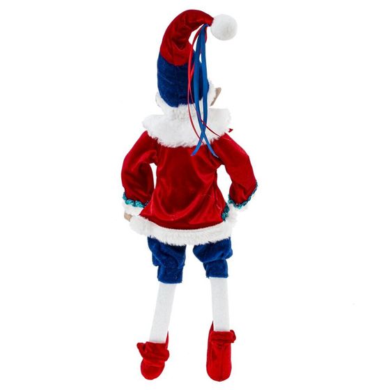 Игрушка набивная &quot;Эльф&quot;, L16 W10 H52/21 см