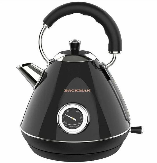 Чайник электрический Backman BM-70002 1.7л 2200Вт черный