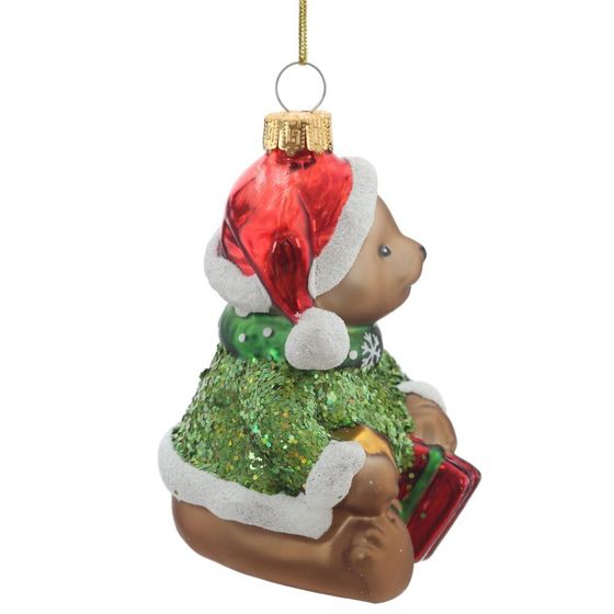 Украшение новогоднее &quot;Медвежонок&quot;, L6,5 W7 H11 см, 2в.