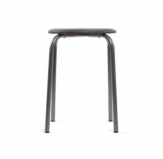 Табурет Ника эконом 2 круглый серый