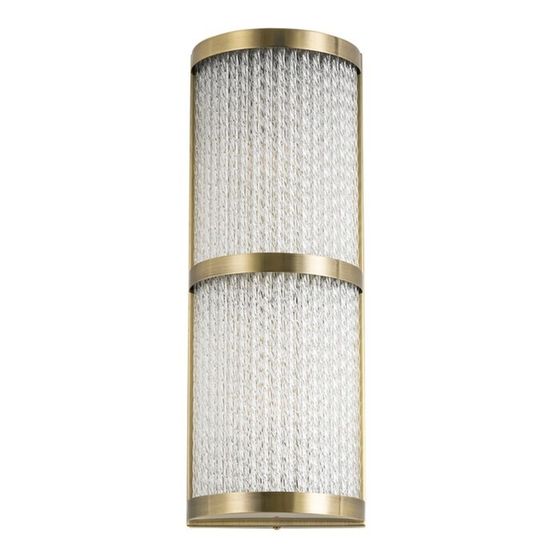 Светильник настенный Arte Lamp Albali A1063AP-2AB, E14, 2х40 Вт, 18х12х50 см, бронза