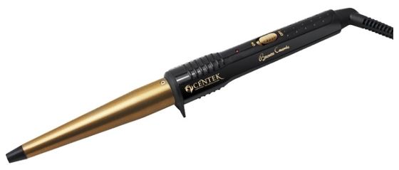 Щипцы Centek CT-2077 60Вт золотистый/черный (макс.темп.: 200С)
