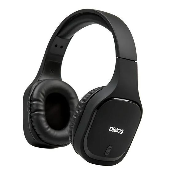 Гарнитура накладные Dialog HS-11BT Blues беспроводные черный (HS-11BT black)