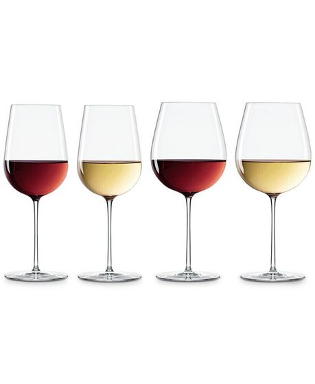 Tuscany Victoria James Signature Series Warm &amp; Cool Region Wine Glasses, Set of 4