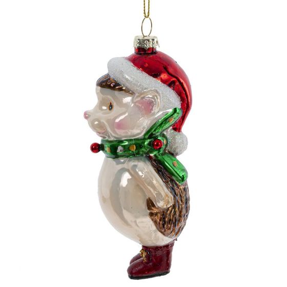 Украшение новогоднее &quot;Ёжик&quot;, L6,5 W6,5 H14 см