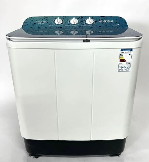 Стиральная машина Vesta WMG70P Abstract 01 белый 7кг 1000об/мин