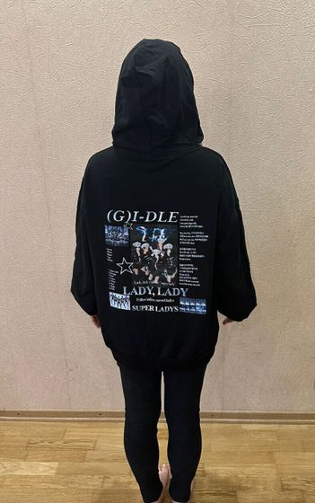 !09 Худи на молнии с капюшоном &quot;LADYS&quot; Размер L