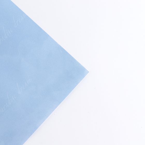 !09 Набор из 2-х листов бумаги упаковочной кратовой размер 50 × 70 см: Бумага двусторонняя «Облака» + Бумага "Сердца"