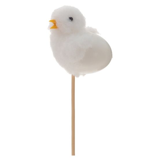 Изделие декоративное (вставка) &quot;Цыпленок&quot; (4*5*6), Д5,5 Ш4,5 В25 см, 2в.