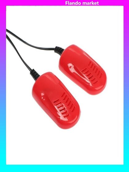 !09 Сушилка для обуви Luazon LSO-03, 10 см, детская, 12 Вт, индикатор, красная