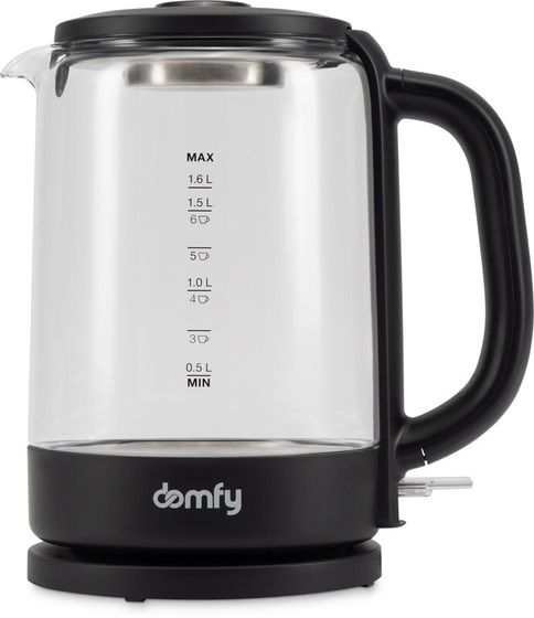 Чайник электрический Domfy DSB-EK304 1.7л  2200Вт черный
