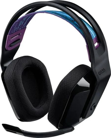 Гарнитура накладные Logitech G535 Lightspeed беспроводные черный (981-000972)