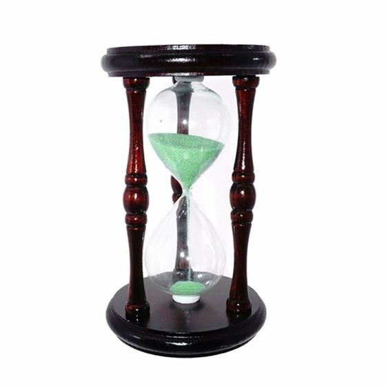 Часы песочные (1 мин. 20 сек.), Д10 Ш10 В17 см, 4в.