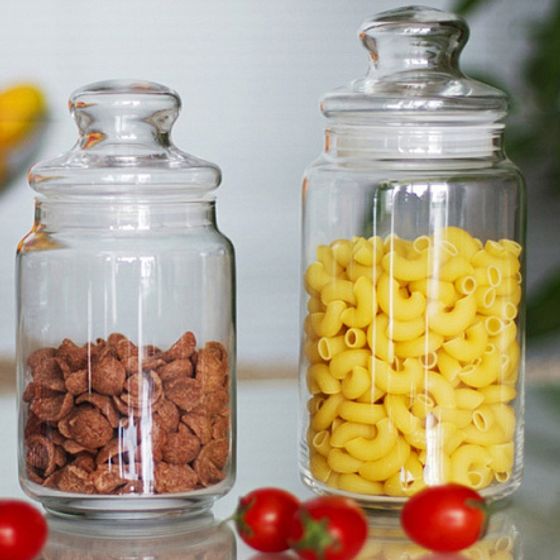 Банка для продуктов КЛУБ с крышкой 0.75л