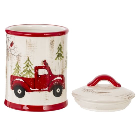 Емкость для сыпучих продуктов, 850 мл, L11 W11 H17 см, 2в.