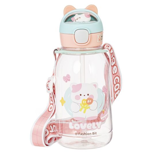 Бутылка, 750 мл, L9 W9 H21 см, дизайн микс