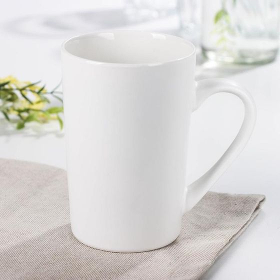 !09 Кружка «Ангел», 380 мл, фарфор, белая