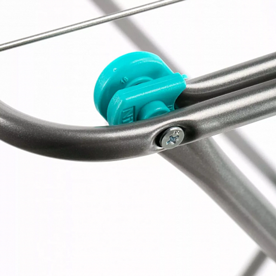 Сушилка для белья НИКА СБ2 серебрянный 20м