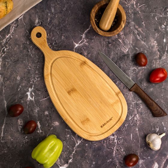 Разделочная доска BAMBOO CURVE 33х16х1.5см