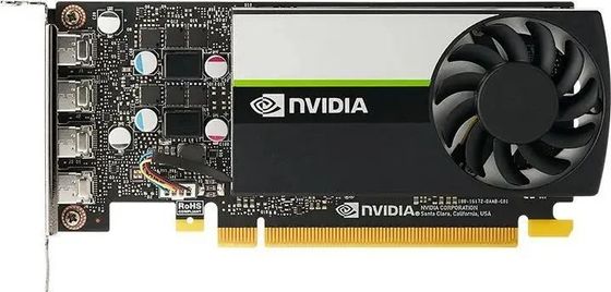 Видеокарта PNY PCI-E T1000 NVIDIA T1000 8Gb 128bit GDDR6 1065/10000 mDPx4 HDCP Bulk low profile