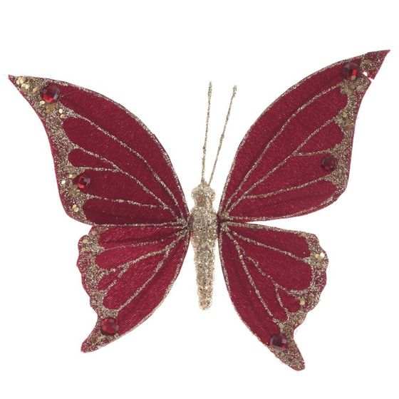 Изделие декоративное &quot;Бабочка&quot;, L15 W18 H2 см, 2в.