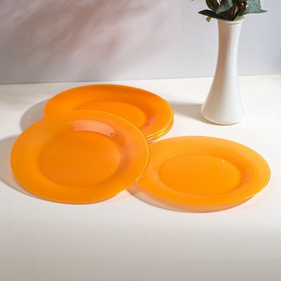 Тарелка обеденная АМБИАНТЭ ОРАНЖ 25см