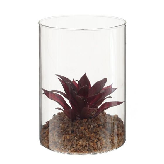 Цветочная композиция &quot;Суккулент&quot;, L13 W13 H33 см