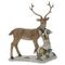 Фигурка декоративная &quot;Олень и дети&quot;, L20 W9 H23 см