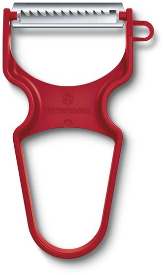 Овощечистка для овощей и фруктов Victorinox Rapidс лезвием жульен красный карт.кор. (6.0934.1)