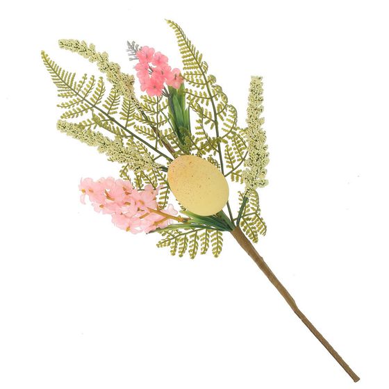 Ветка искусственная &quot;Пасхальная&quot;, Д25 Ш8 В38 см, 2в.