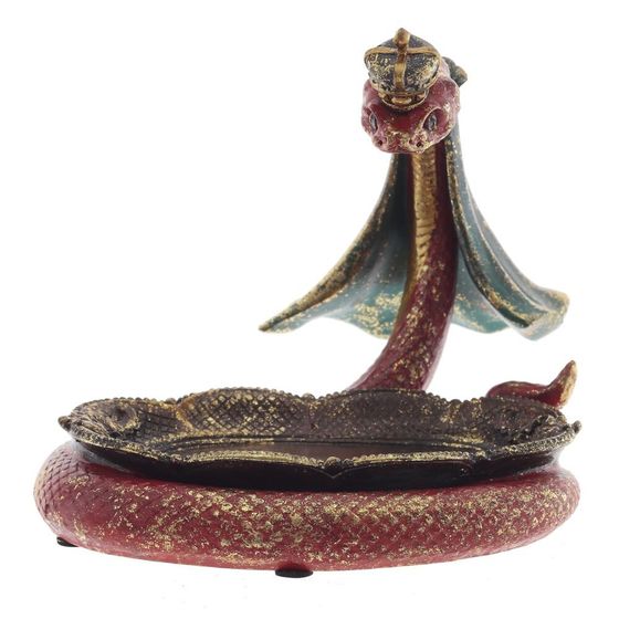 Блюдо декоративное &quot;Змея&quot;, L15 W17 H13 см, 2в.