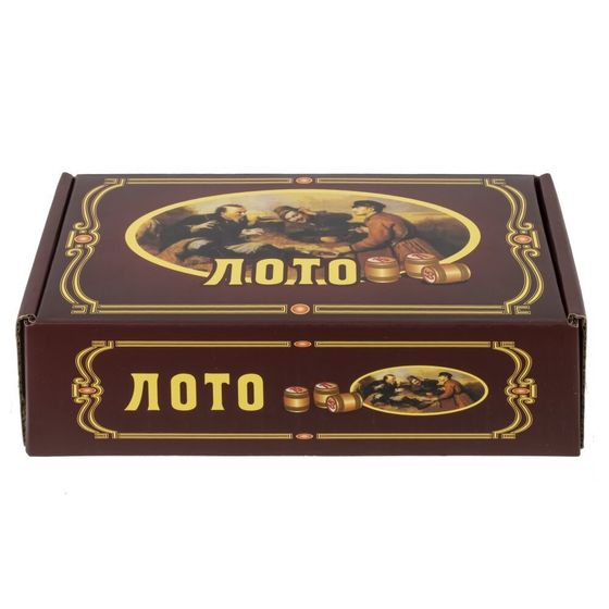 Игра настольная &quot;Лото&quot;, L19 W11 H6 см