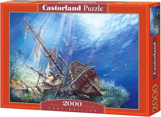 Castorland 2000 Zatopiony Galleon - PC-200252