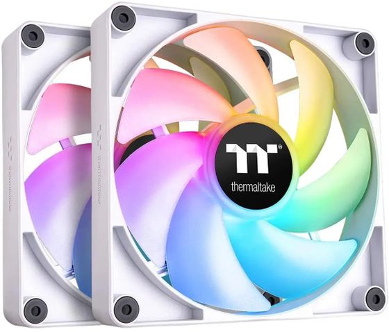 Вентилятор Thermaltake CT140 ARGB белый 140мм 1500об/мин 4-pin (CL-F154-PL14SW-A)