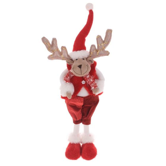 Игрушка набивная &quot;Олень&quot;, L18 W12 H53 см, 2в.