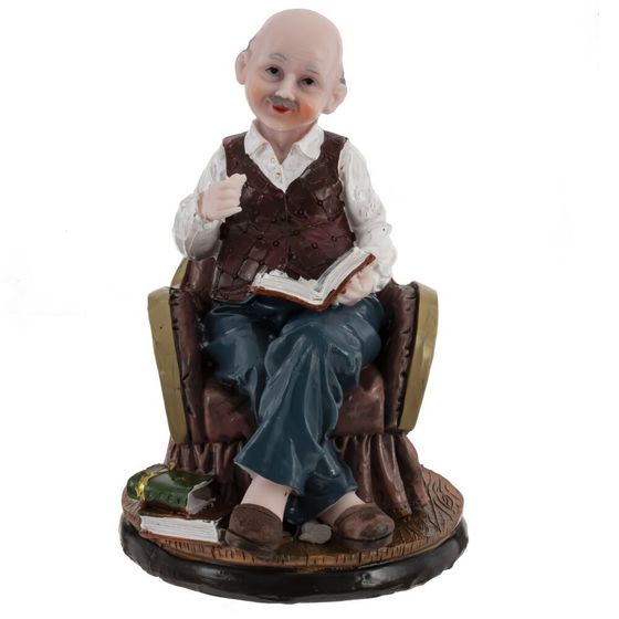 Фигурка декоративная &quot;Бабушка/Дедушка&quot;, L10,5 W10,5 H16 см, 2в.