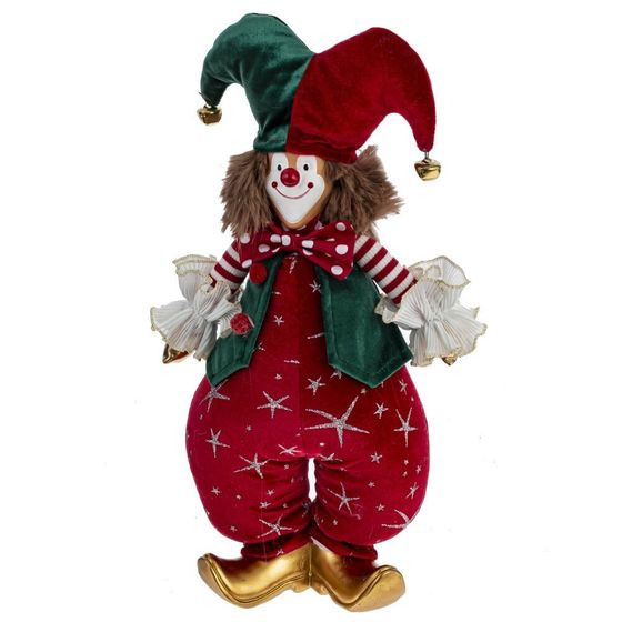 Игрушка набивная &quot;Клоун&quot;, L18 W10 H38 см, 2в.