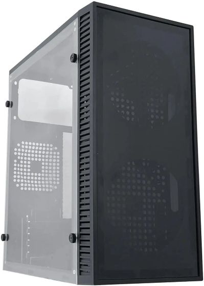 Корпус Oklick OCC-MN304 черный без БП mATX 1x80mm 2x120mm 1xUSB2.0 1xUSB3.0 audio