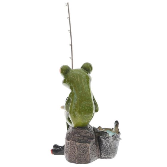 Фигурка декоративная "Лягушка", L13 W8 H16 см