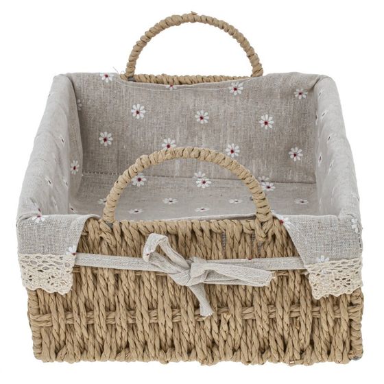 Корзина, L26 W16 H14 см