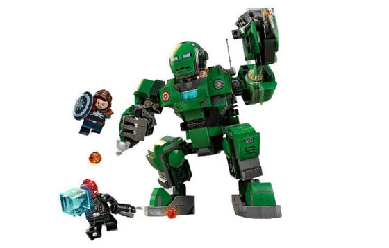 Персонаж LEGO Marvel Что если...? Капитан Картер и Девять миров строительные блоки Разрушитель 343 шт 76201